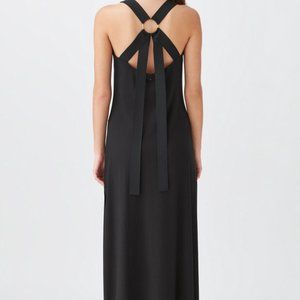 Black NWT Cuyana Circle Back Maxi Dress
